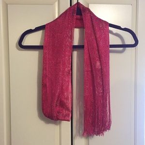 🌟Pink Sparkle Scarf
